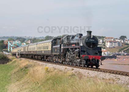 Purchase photo of 75014 BRAVEHEART at Dartmouth Steam Railway